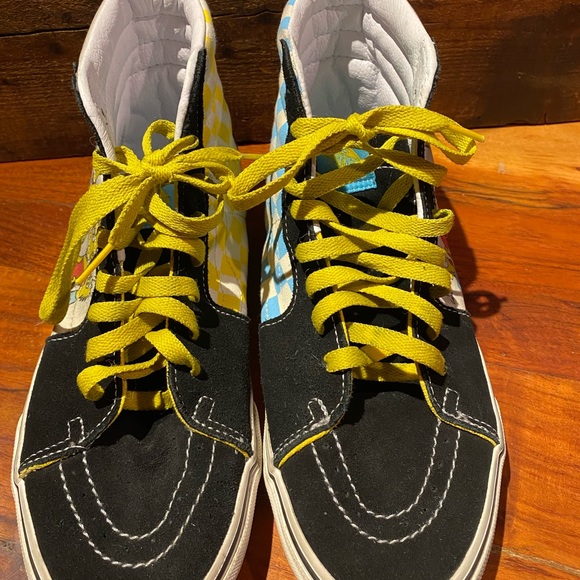Vintage Vans high top shoes, Simpsons collection, men’s size 8 - Picture 3 of 6